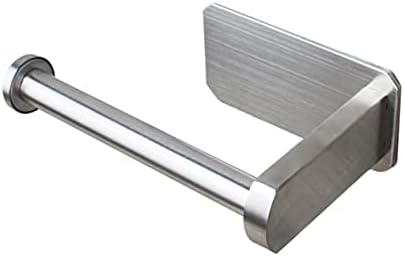 Alipis 1pc rack de papel de banheiro para casa de cozinha adesiva de aço de aço inoxidável suporte para montagem de parede
