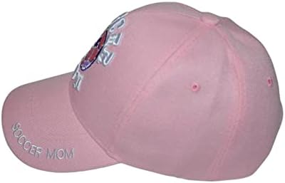 Popfizzy Soccer Mom Cap, chapéu bordado feminino ajustável para mães de futebol