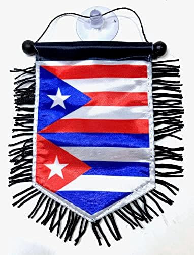 Bandeira Ricana Cuba de Porto Rico Cuba para Carreira da Parede da parede da casa de carro Acessórios automáticos Banner