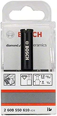 Bosch Professional 2608550610 Diamond Drill Bit, 12mm x 35mm, azul