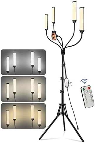 Luz do anel de Houkai com controle remoto e suporte para celular 30w preencher luz para transmitir vídeos de maquiagem de transmissão ao vivo