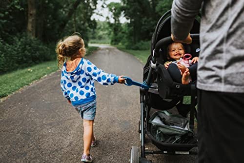 Tagalong Stroller Acessório para Segurança Infantil - Teal 2 pacote | A criança deve ter que manter as crianças próximas | Acessório de viagem - Links para carrinhos de bebê, bagagem, carrinhos de compras - Disney Trip Essential | 2 pacotes