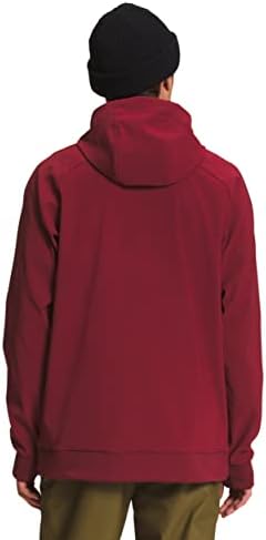 O NORTH FACE FACE MEN FROMELHO LOGO TEKNO REPELECEIO DE ÁGUA COOLTE, CORDOVAN/TNF RED, X-LARGE regular