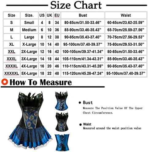 SERCFGYUJ CARSET Top Bustier Bustier Fashion Fashion Peacock Feather TRIM Body Bodyshaper Plus Size Cincher Slimming Clubwear