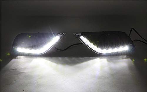 Luzes de corrida diurna de carro diurno de 10 leds da Auptech para Nissan Versa Sedan 2015 2017 2018