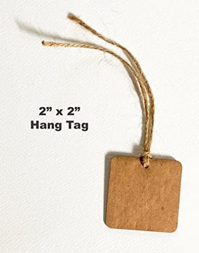 25 tags kraft pendure fofos, preços de varejo em branco, presentes e tags de agradecimento, etiquetas de presente de peso pesado