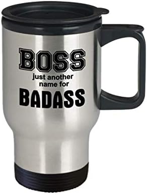 Presente para Boss Badass Coffee Travel canem Você é um durão para homens, mãe, pai masculino