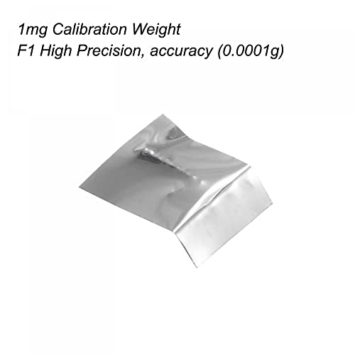 Peso da calibração de Uxcell 1mg F1 Precision Stainless Stone Gram Peso para recarregar escalas e medidas digitais de miligrama