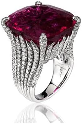Anéis de casamento para mulheres anel de presente Diamond Valentine's Banquet Gift No. 610 Dome Rings for Women