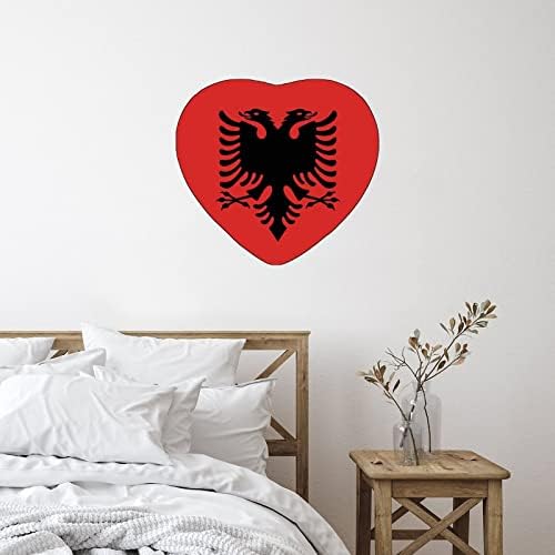 Vinil Wall Quotes Adesivos Albânia Murais de adesivos de parede engraçada Decorações de casa Bandeira nacional Presentes