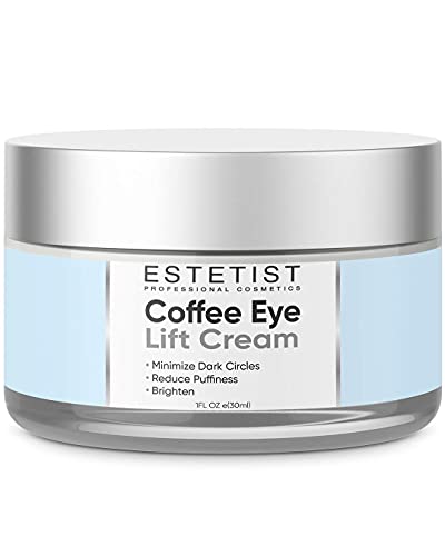 Creme de lifting de olho de café com infusão de cafeína e hidratante de rosto 2,5% Creme de retinol orgânico para