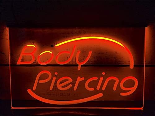 DVTEL Piercing personalizado LED LED NEON SILH