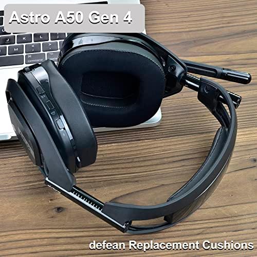 A50 GEN 4 MOD KIT - Earpads de reposição de defeanos e parada de cabeça compatível com o fone de ouvido Astro A50 Gen