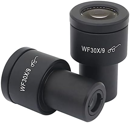 Acessórios para microscópio de laboratório de beeyng 1 par microscópio biológico ocular WF10X WF30X High Eye Point Fary Campo