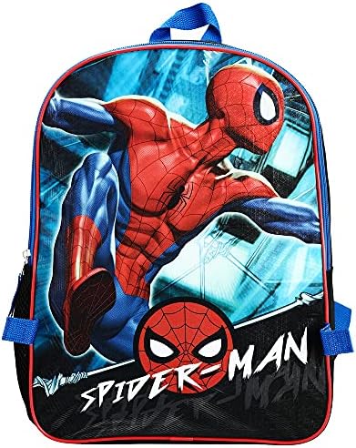Marvel Spiderman Superhero Kids Mackpack e lancheira definida para meninos