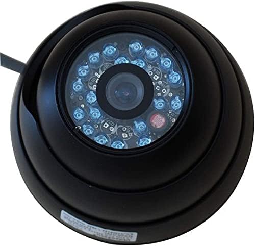 VideoSecu 600TVL Câmera de segurança infravermelha de infravermelho à noite ao ar livre CCD 20 LEDs IR Vandal Prova