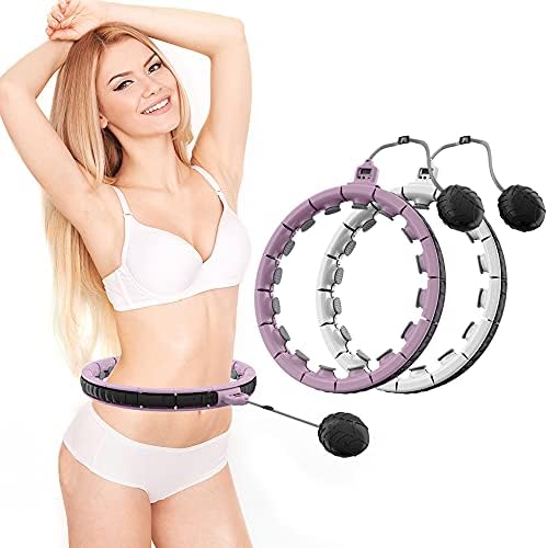 Hula Smart Hoops para adultos Perda de peso - Hoola HOOLA PERSCURSO PERSCURSO MULHERES EXERCÊNCIA PRINCIPAL, VOLHO ​​INLIMITADO