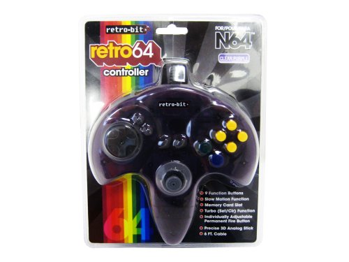 N64 Retro Bit Controller- roxo