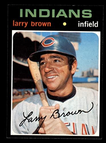 1971 Topps 539 Larry Brown Cleveland Indians NM Indians