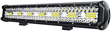 Barra de luz LED de 420w de 20 polegadas de 20 polegadas, tripla de inundação de inundação de inundação 42000lm LED LED