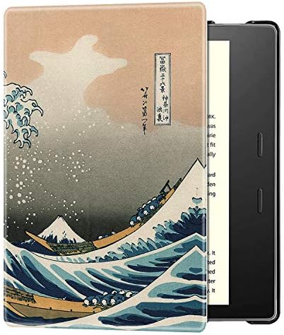 Case slim bozhuorui para Kindle Oasis Ereader - Capa de manga protetora leve com sono/acordado automático