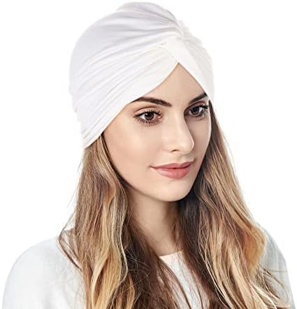 BDDVIQnn Caps Headwear para mulheres Beanies Women Turbans Knot NOT PRETIDO CAPELA CAPELA CHAPTING CHAPTER SOCUCENTE VELHA