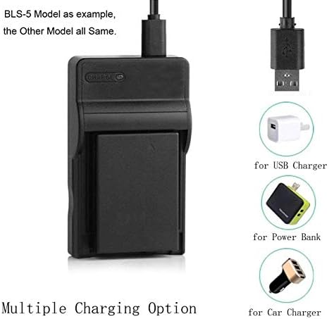 Carregador de bateria micro USB para a câmera digital Sony Cyber-Shot DSC-WX30, DSC-WX50, DSC-WX150, DSC-WX170