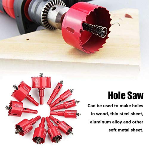 Brill Brill Bit Bit Hole Hole Cutter, 1 PC M42 HSS Broca de abridor de orifícios bi-metal Bits Frill Bits para Plástico de Plástico