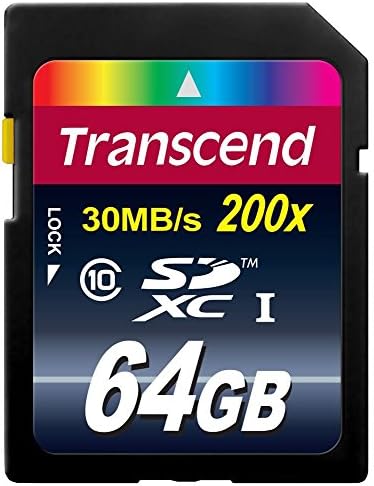 Transcenda 64 GB de Classe Digital Secure Classe Extreme Capacidade Cartão de Memória