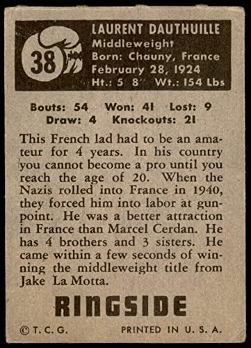 1951 Topps 38 Laurent Dauthville VG+
