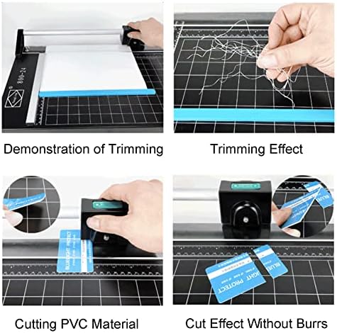 Cutter de papel portátil PrimaEvalColossus A2 Guillotine Trimmer Mini Scrapbooking Ferramenta de papel Slicer de papel para