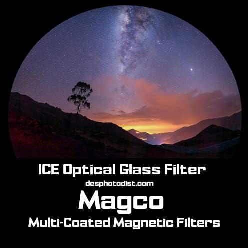ICE MAGCO de 62mm-82mm Adaptador de filtro de anel de passo magnético 62 82