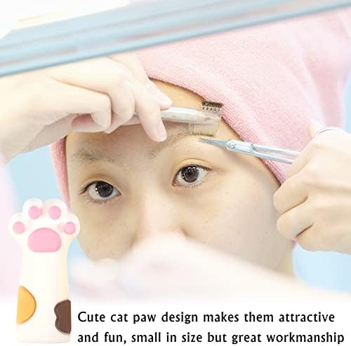Cutículas de cutícula tampa de silicone cuticles clippers capa protetora capa de pata de gato fofa tampa de proteção para nippers