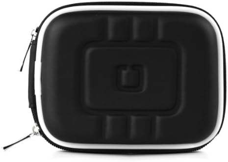 Black Eva Cubo de Proteção de Cobertão com bolso de malha para Nikon Coolpix L24 P300 S70 S80 S100 S1100PJ S1200PJ