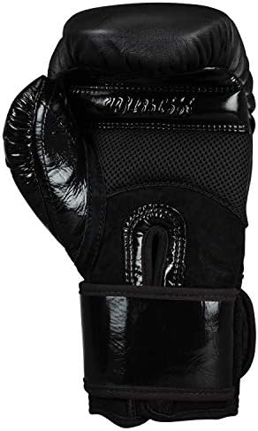 Título Black® Blitz Sparring Luvas, preto, 18 onças