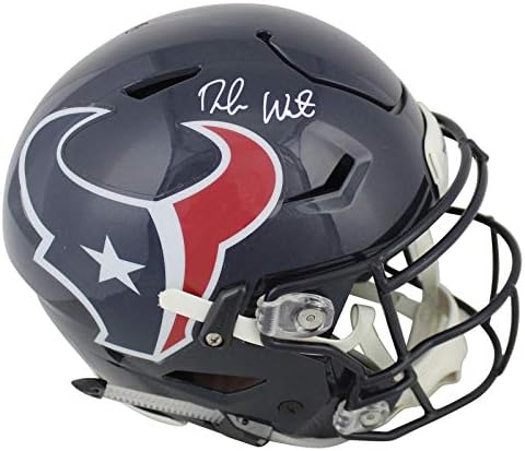 Texans DeShaun Watson assinou Speed ​​Flex Completo capacete em tamanho real JSA Testemunhado - Capacetes NFL autografados