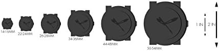Relógio de cronógrafo de aço inoxidável clássico de aço inoxidável clássico de Bulova com a aço inoxidável com cinta de couro preto