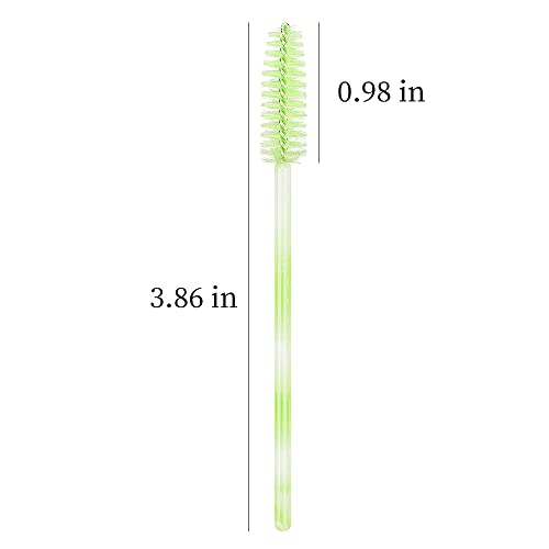 Varas de rímel de 100 pacote de rímel Brush de cílios descartáveis ​​para extensões Kit de ferramentas para limites de