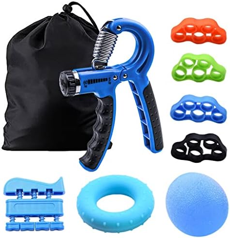 YFDM Kit de fortalecimento de aperto manual Kit Antearm Resistência à pinça Gripper Finger Exercício Grip Ball Relief Grip Ball