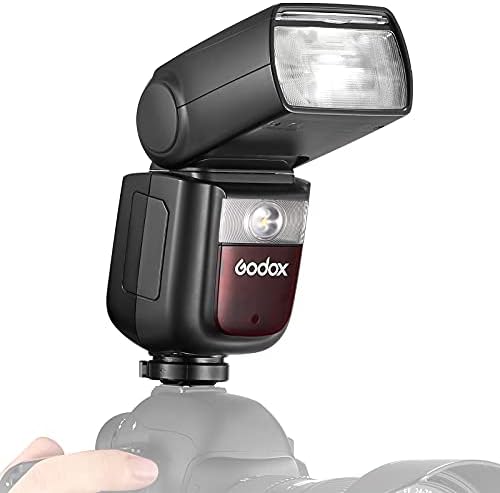Godox V860III-N Speedlite Light, I-Ttl LL Autoflash e Flash Manual, Sincronização de alta velocidade de 2,4g, câmera de bateria de líticas de 7,2V/2600mAh Compatível com câmeras Nikon