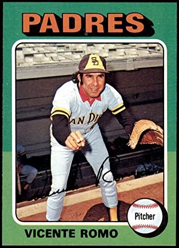 1975 Topps 274 Vicente Romo San Diego Padres NM/MT Padres
