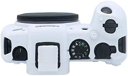 Tampa de silicone RP EOS RP, Tuyung Protetive Burracer Camera Case Skin for Canon EOS RP Câmera Digital SLR - Branca