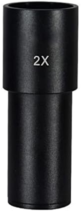 Acessórios para microscópio 1pc 2x lente de barlow para microscópio biológico tamanho 23.2mm de laboratório consumíveis