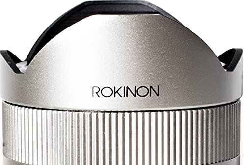 Rokinon RK8MS-E 8MM F2.8 Série 2 Fisheye Lens para câmeras Sony E, prata