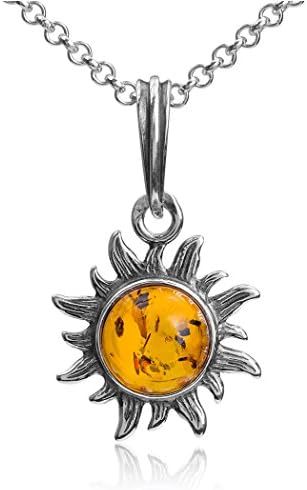 Ian e Valeri Co. Amber Sterling Silver Sun