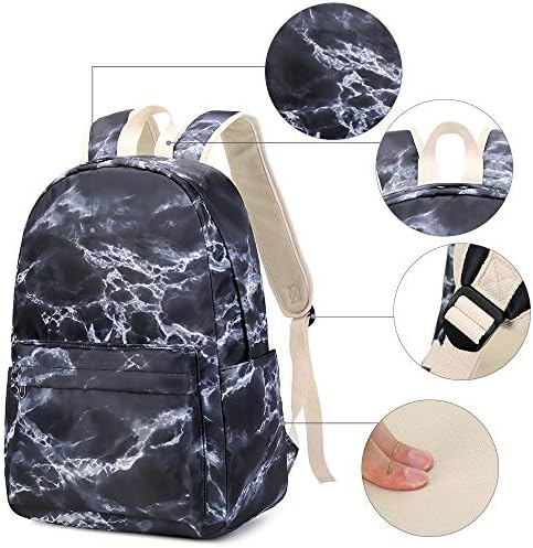 BLUBOON School Backpack Teens Girls meninos garotos bolsas escolares bookbag com lancheira bolsa de lápis