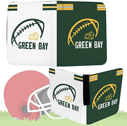 Binder de cartão de futebol com mangas 900 bolso, titular do cartão de futebol de Green Bay para trocar cartões esportivos