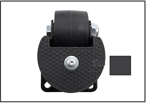 Yuzzi 2 polegadas de ajuste de nível de ajuste pesado rodízios mestres rodas roda baixa centro de gravidade quadro
