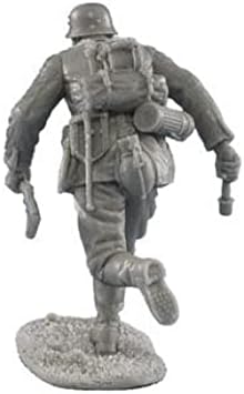 Goodmoel 1/35 Segunda Guerra Mundial Soldado Alemão Resina de Combate Figura / Soldado Desmonte e não pintado kit em miniatura
