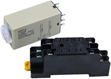 SNKB H3Y-2 60min 12V Power de relé de tempo pequeno no tempo Atraso no tempo Ponto de prata